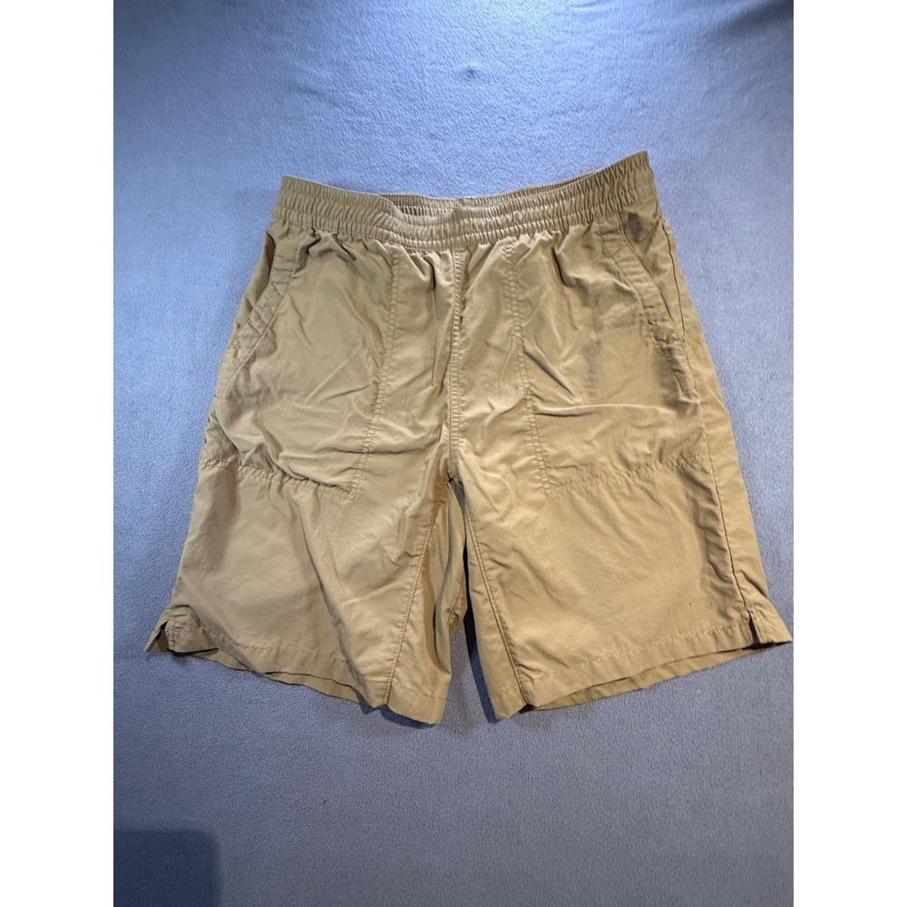 The North Face Mens Class V Pull On Shorts Khaki Tan Ripstop Hiking Small